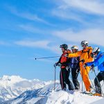 Gay Ski Freeriding mit Pink Alpine
